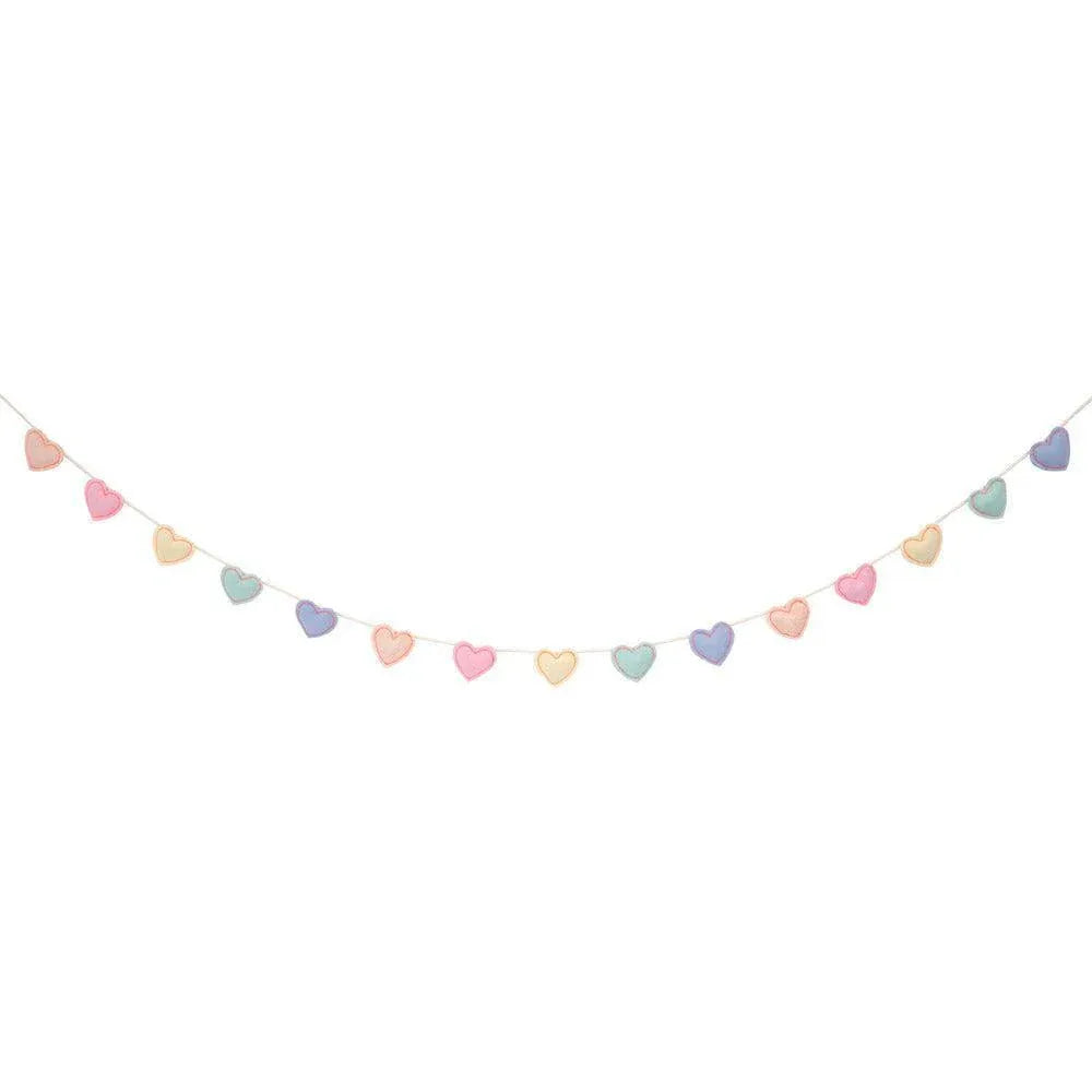 Meri Meri Felt Heart Garland - partyalacarte.co.in