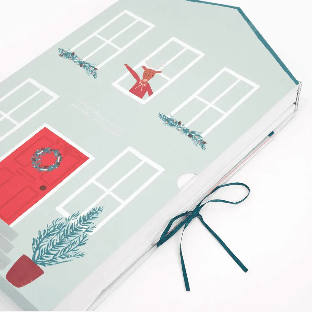 Meri Meri Festive House Paper Craft Advent Calendar - partyalacarte.co.in