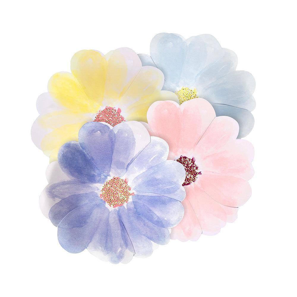 Meri Meri Flower Garden Small Plates (set of 8) - partyalacarte.co.in