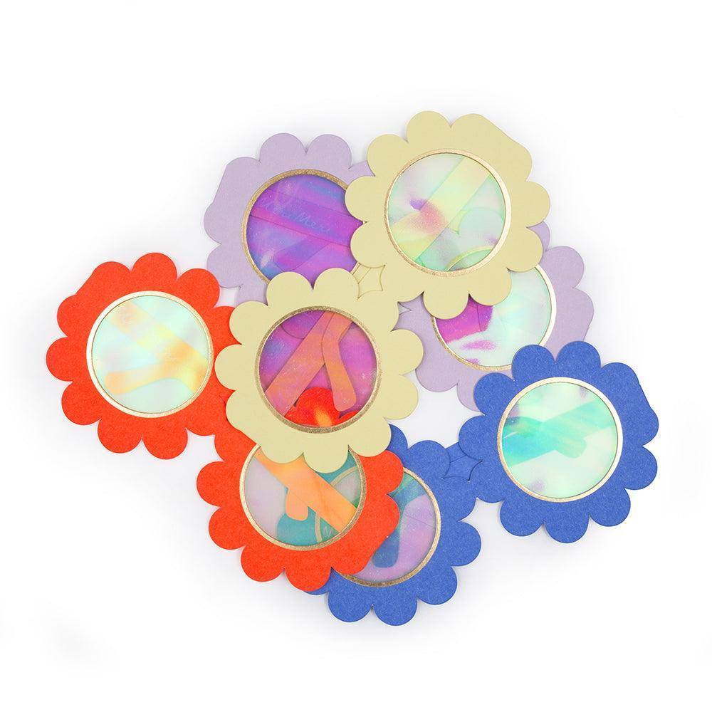 Meri Meri Flower Paper Glasses (set of 12) - partyalacarte.co.in