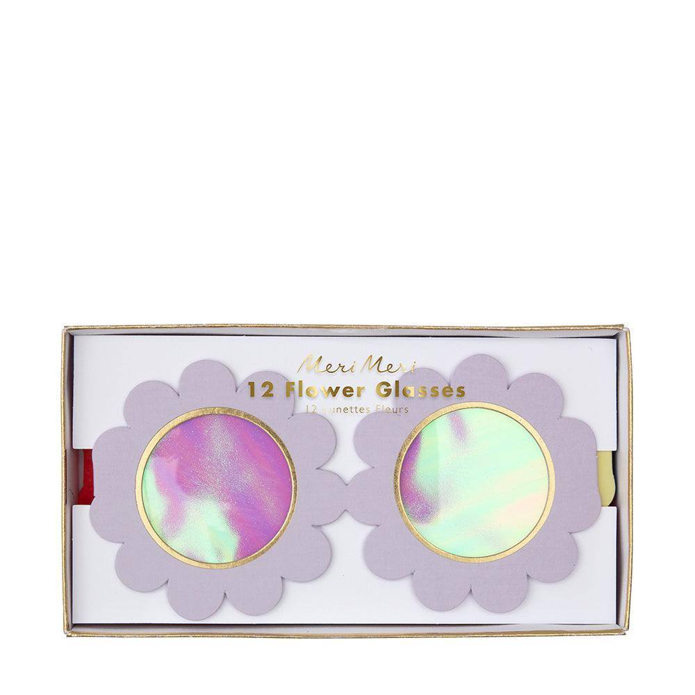 Meri Meri Flower Paper Glasses (set of 12) - partyalacarte.co.in