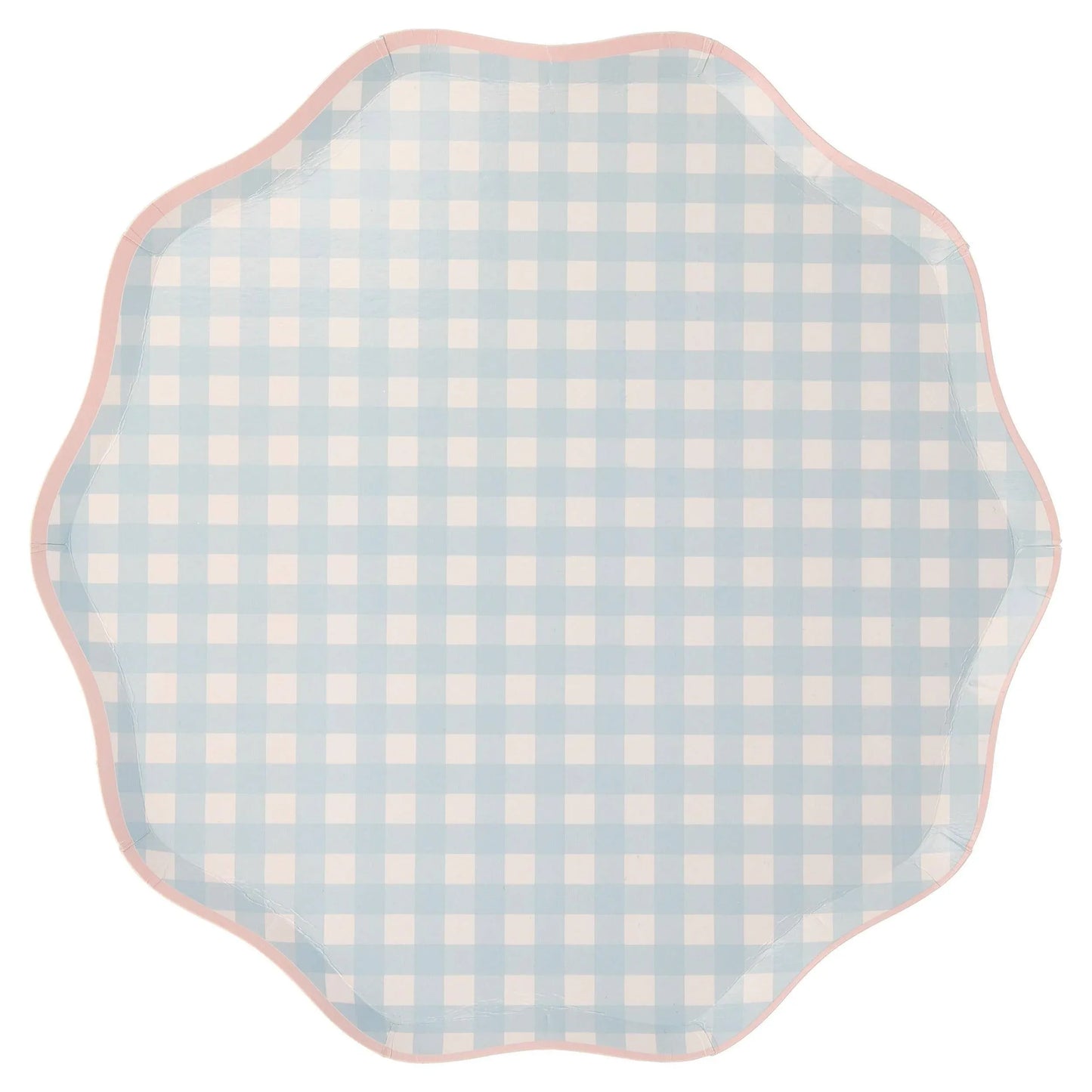 Meri Meri Gingham Dinner Plates (set of 12) - partyalacarte.co.in
