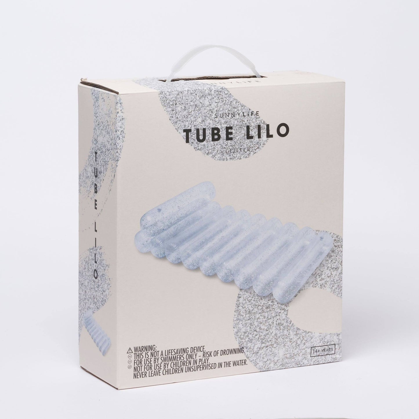 sunnylife Glitter Tube Lilo - partyalacarte.co.in