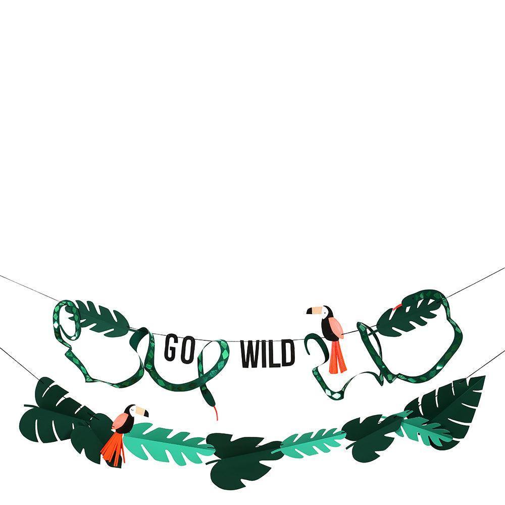 Meri Meri Go Wild Garland - partyalacarte.co.in