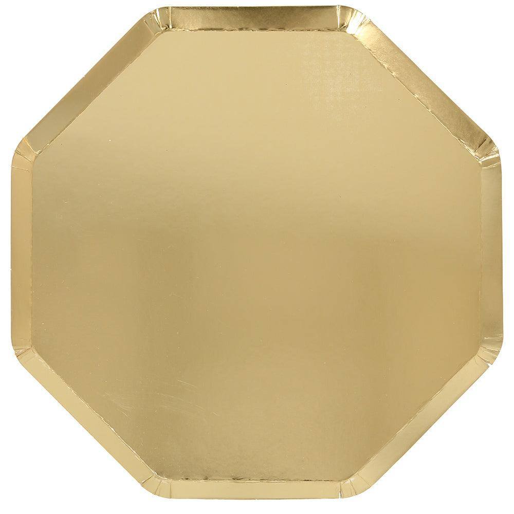 Meri Meri Gold Dinner Plates (set of 8) - partyalacarte.co.in