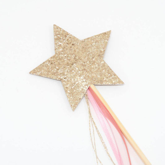 Meri Meri Gold Glitter Wands (set of 8) - partyalacarte.co.in
