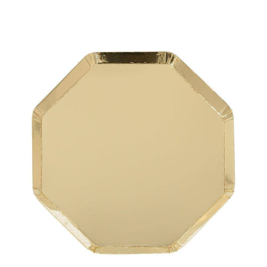 Meri Meri Gold Side Plates (set of 8) - partyalacarte.co.in