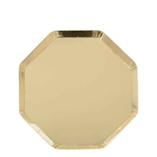 Meri Meri Gold Side Plates (set of 8) - partyalacarte.co.in