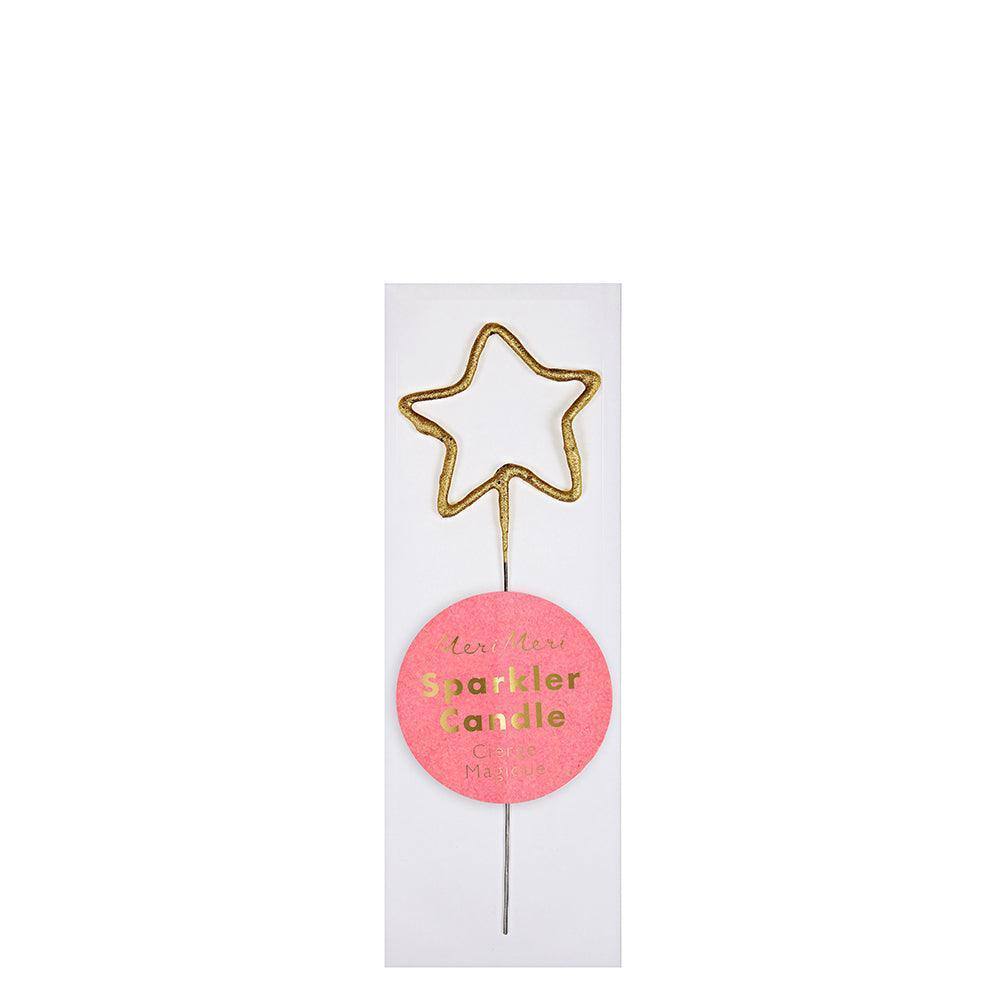 Meri Meri Gold Sparkler Number Candles - partyalacarte.co.in