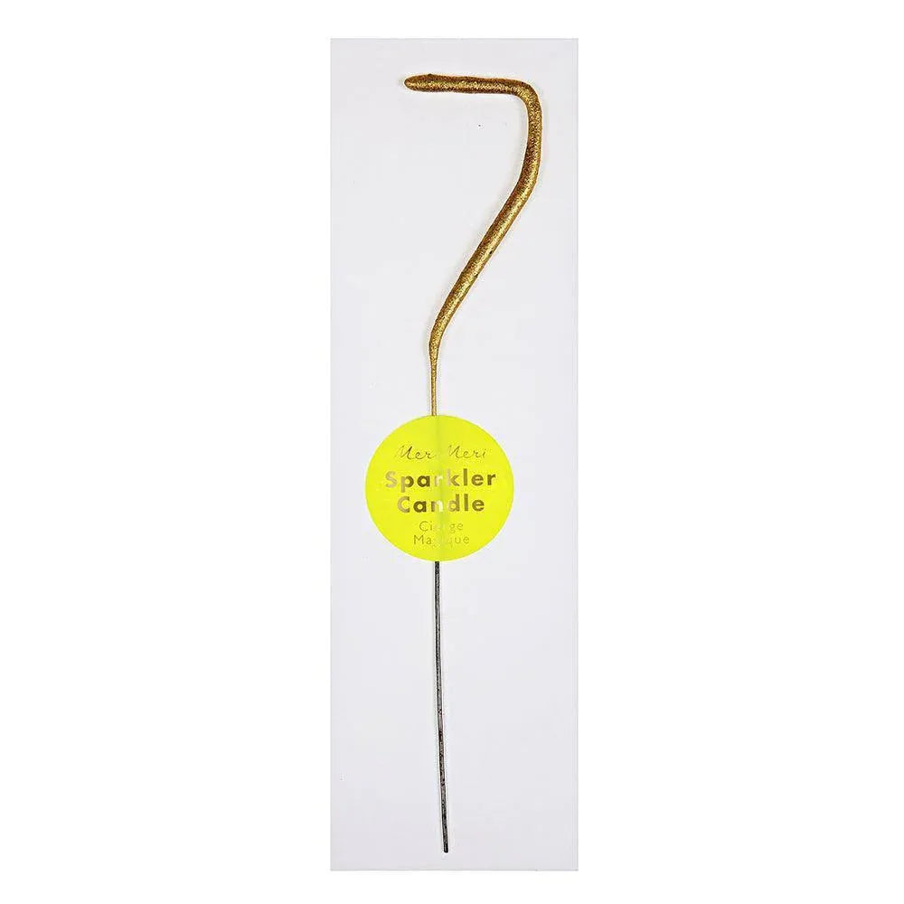 Meri Meri Gold Sparkler Number Candles - partyalacarte.co.in