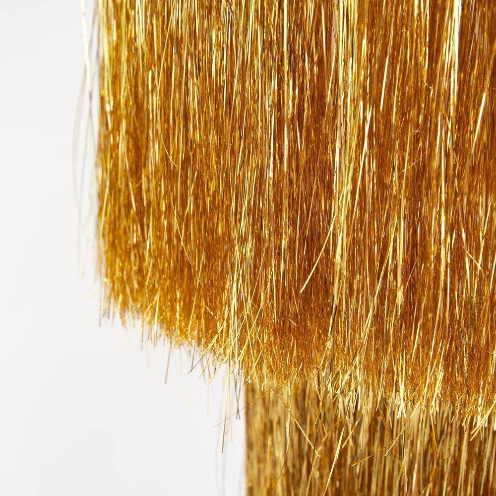 Meri Meri Gold Tinsel Chandelier - partyalacarte.co.in