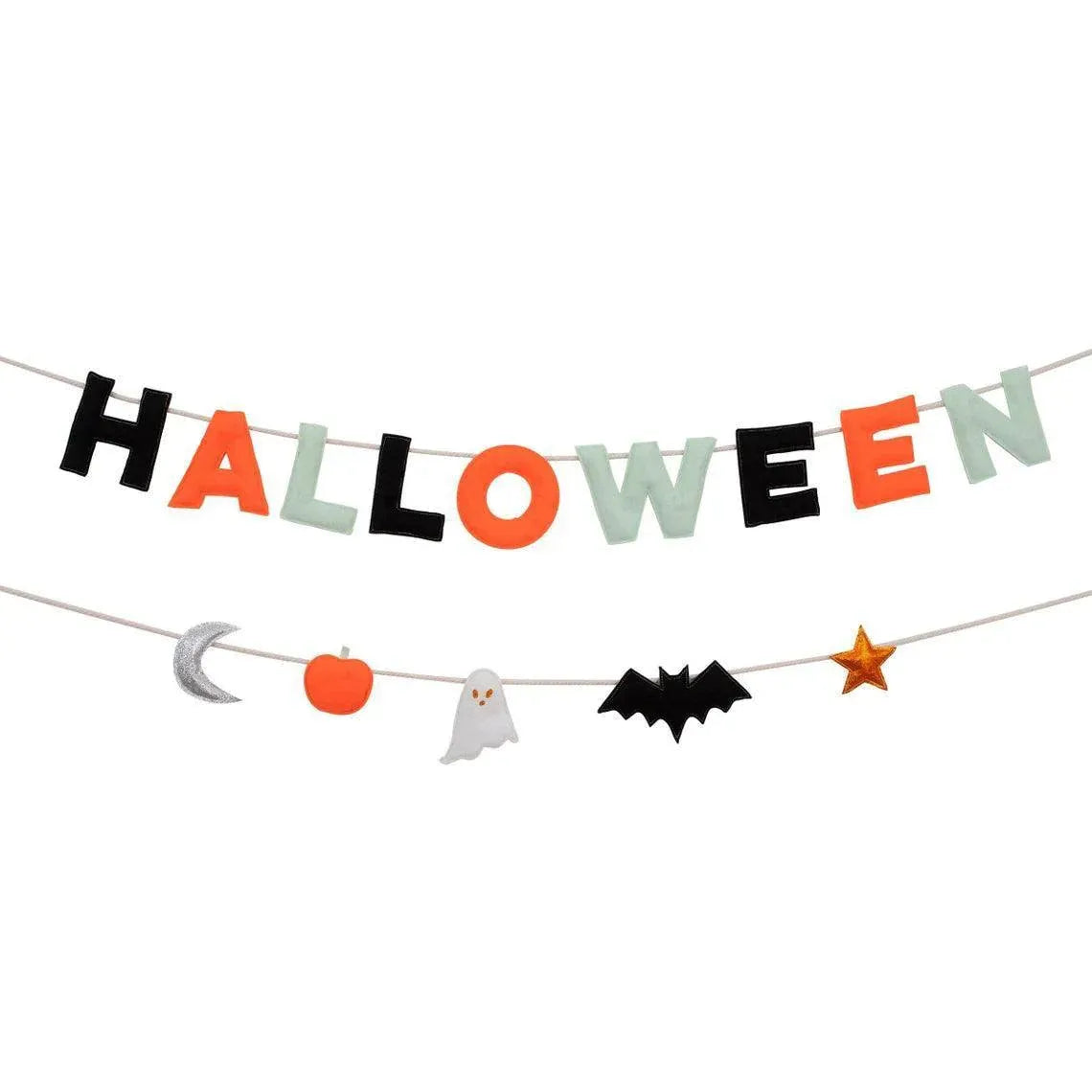 Meri Meri Halloween Felt Garland - partyalacarte.co.in