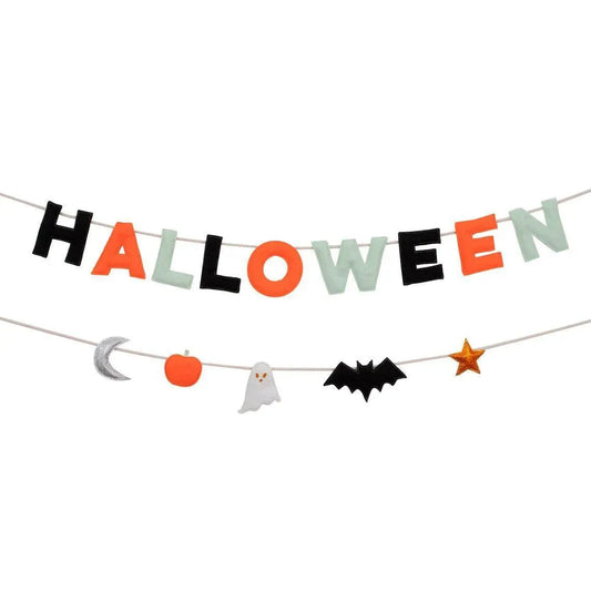 Meri Meri Halloween Felt Garland - partyalacarte.co.in