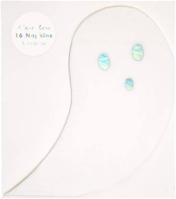 Meri Meri Holographic Ghost Napkins (S) - partyalacarte.co.in