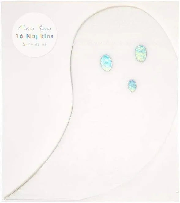 Meri Meri Holographic Ghost Napkins (S) - partyalacarte.co.in