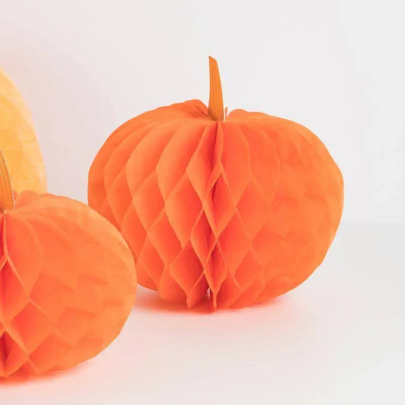 Meri Meri Honeycomb Pumpkins (x 10) - partyalacarte.co.in