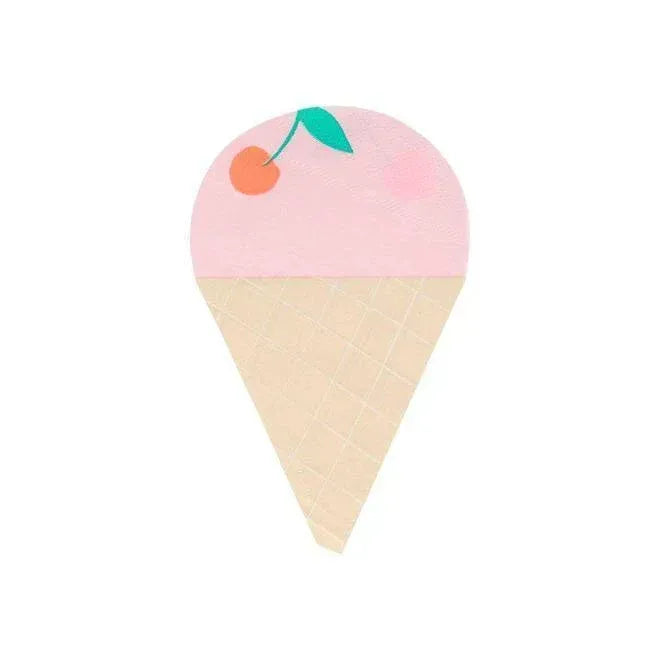 Meri Meri Ice Cream Napkins (set of 16) - partyalacarte.co.in