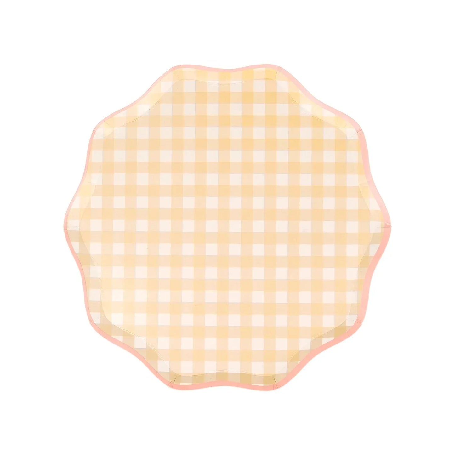Gingham Side Plates (x8)