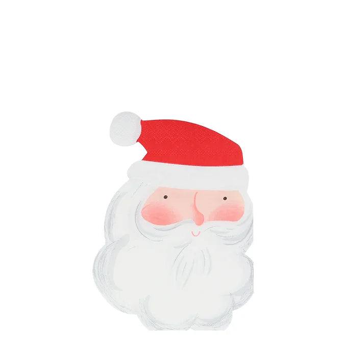 Meri Meri Jolly Santa Napkins (x20) - partyalacarte.co.in