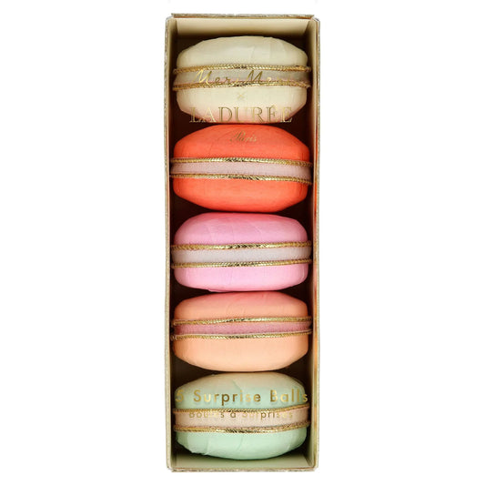 Meri Meri Ladurée Paris Macaron Surprise Balls(x5) - partyalacarte.co.in