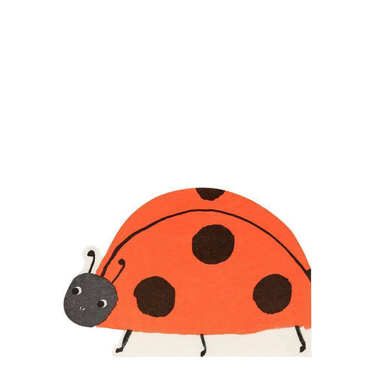 Meri Meri Ladybug Napkins (set of 20) - partyalacarte.co.in