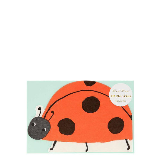 Meri Meri Ladybug Napkins (set of 20) - partyalacarte.co.in