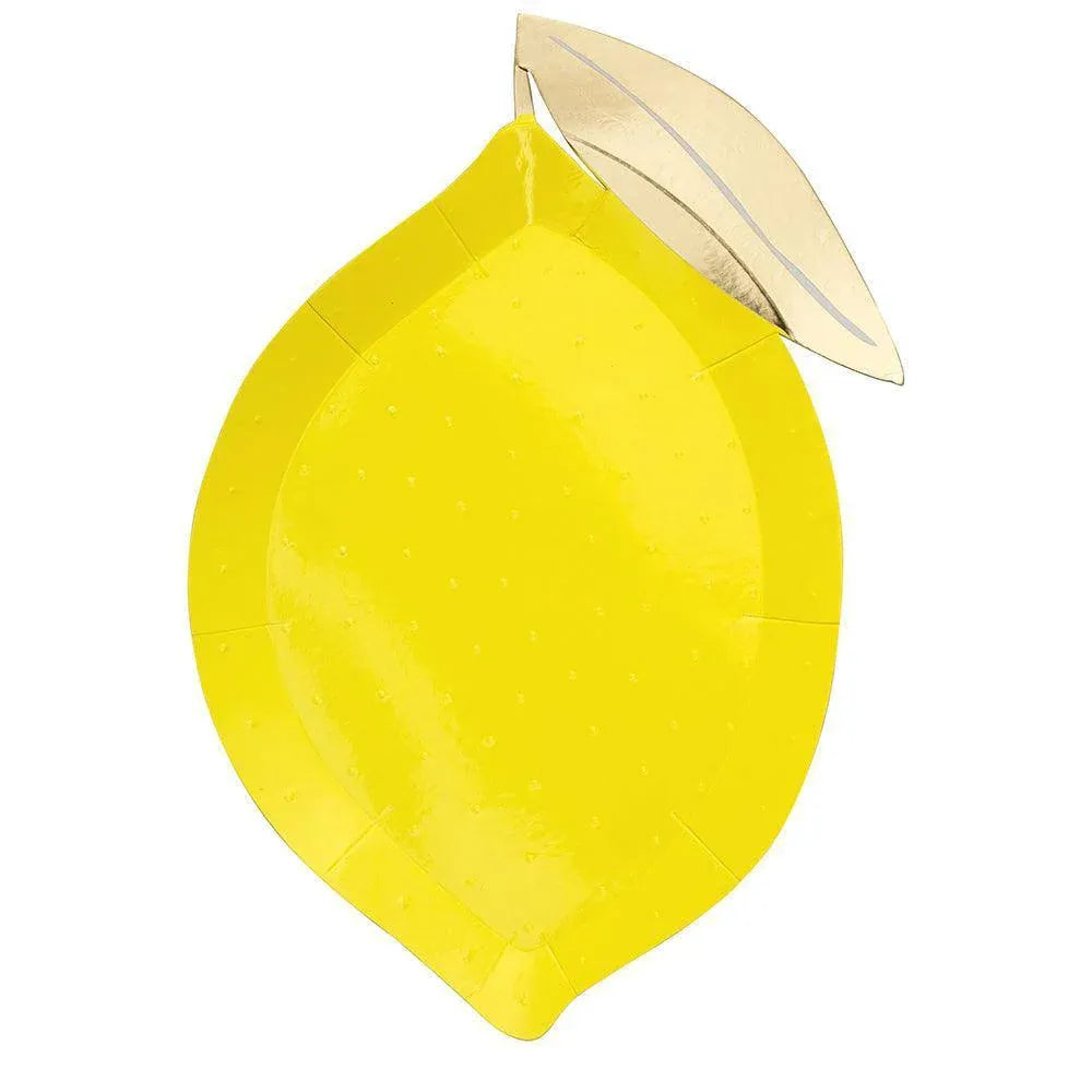 Meri Meri Lemon Plates (set of 8) - partyalacarte.co.in