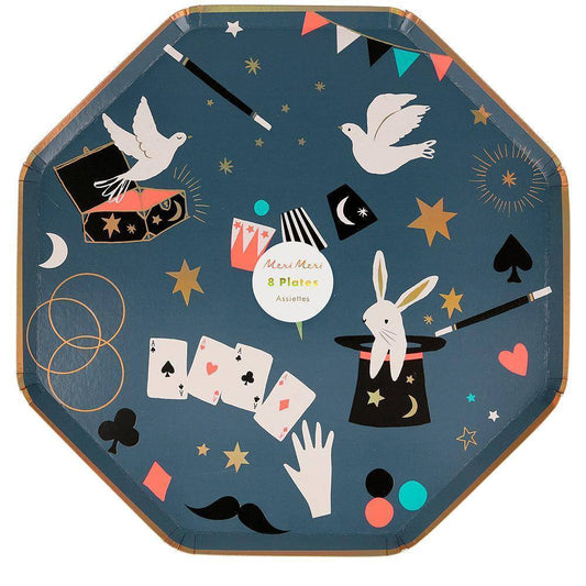 Meri Meri Magic Dinner Plates (set of 8) - partyalacarte.co.in