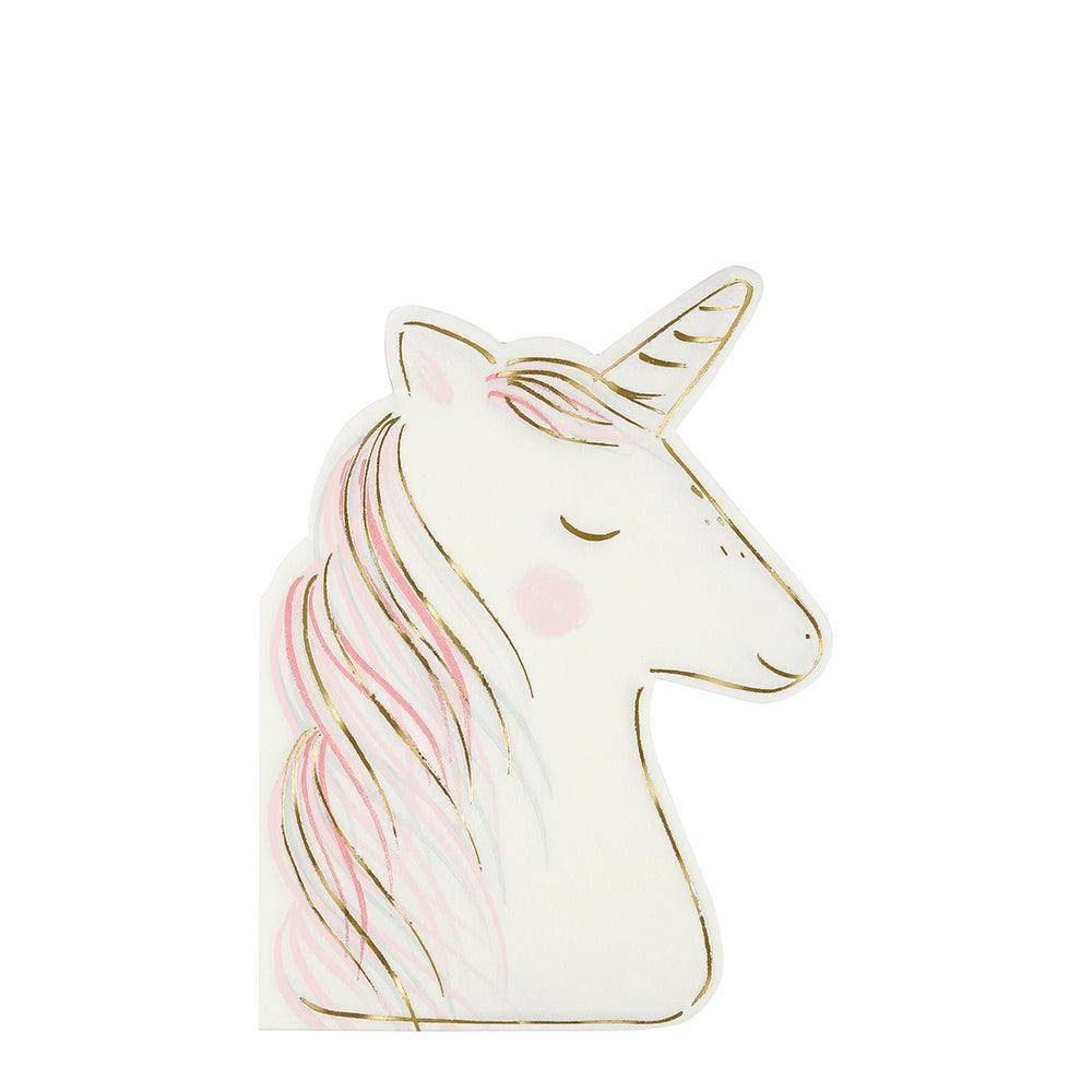 Meri Meri Magical Unicorn Napkins (set of 16) - partyalacarte.co.in