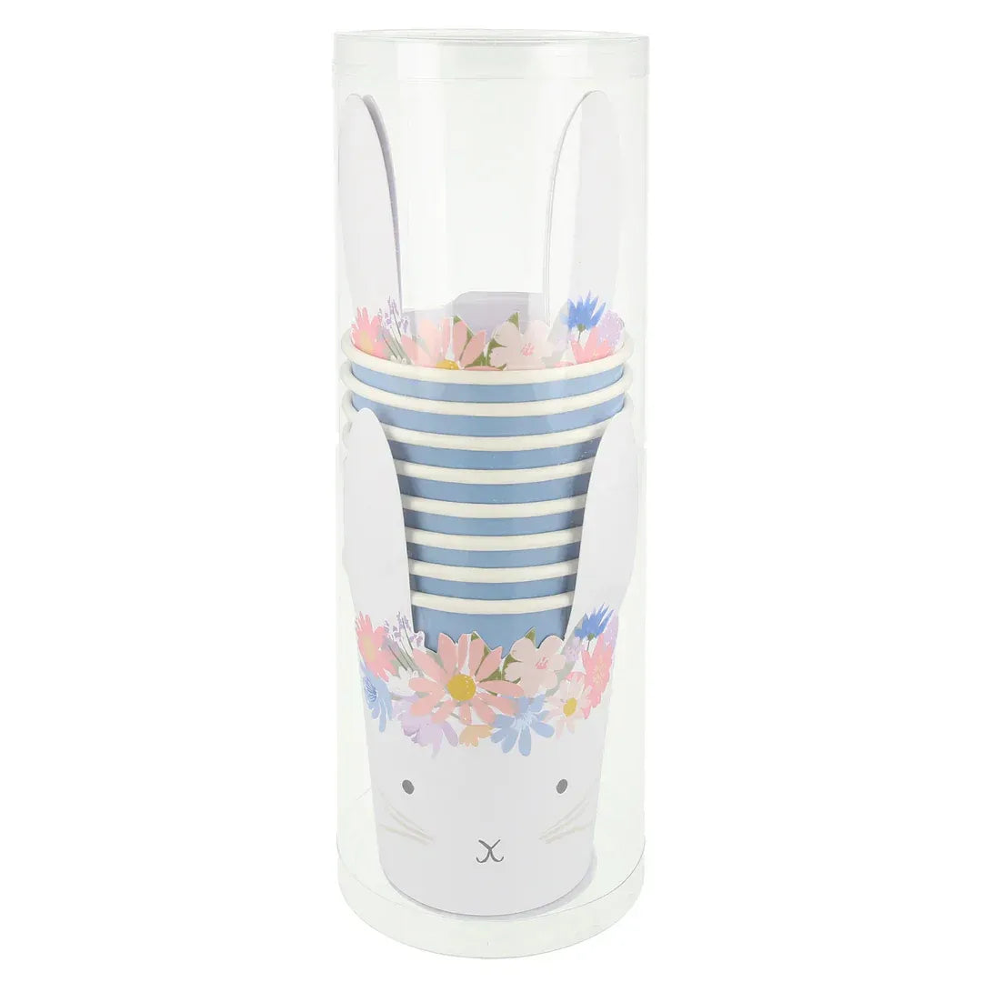 Spring Floral Bunny Cups