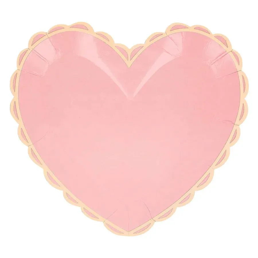 Pastel Heart Large Plates