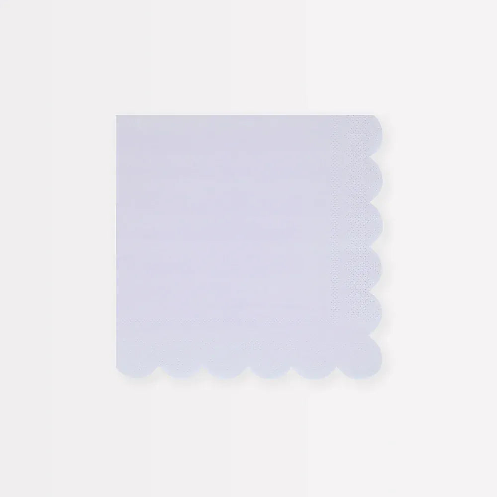 Periwinkle Small Napkins (x16)