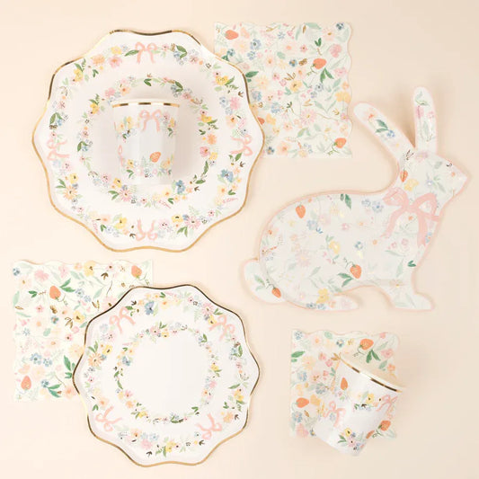 Elegant Floral Large Napkins