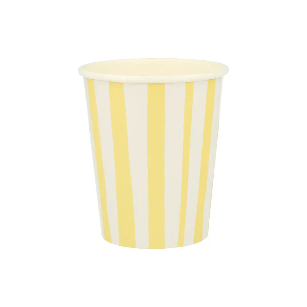 Mixed Stripe Cups (x8)