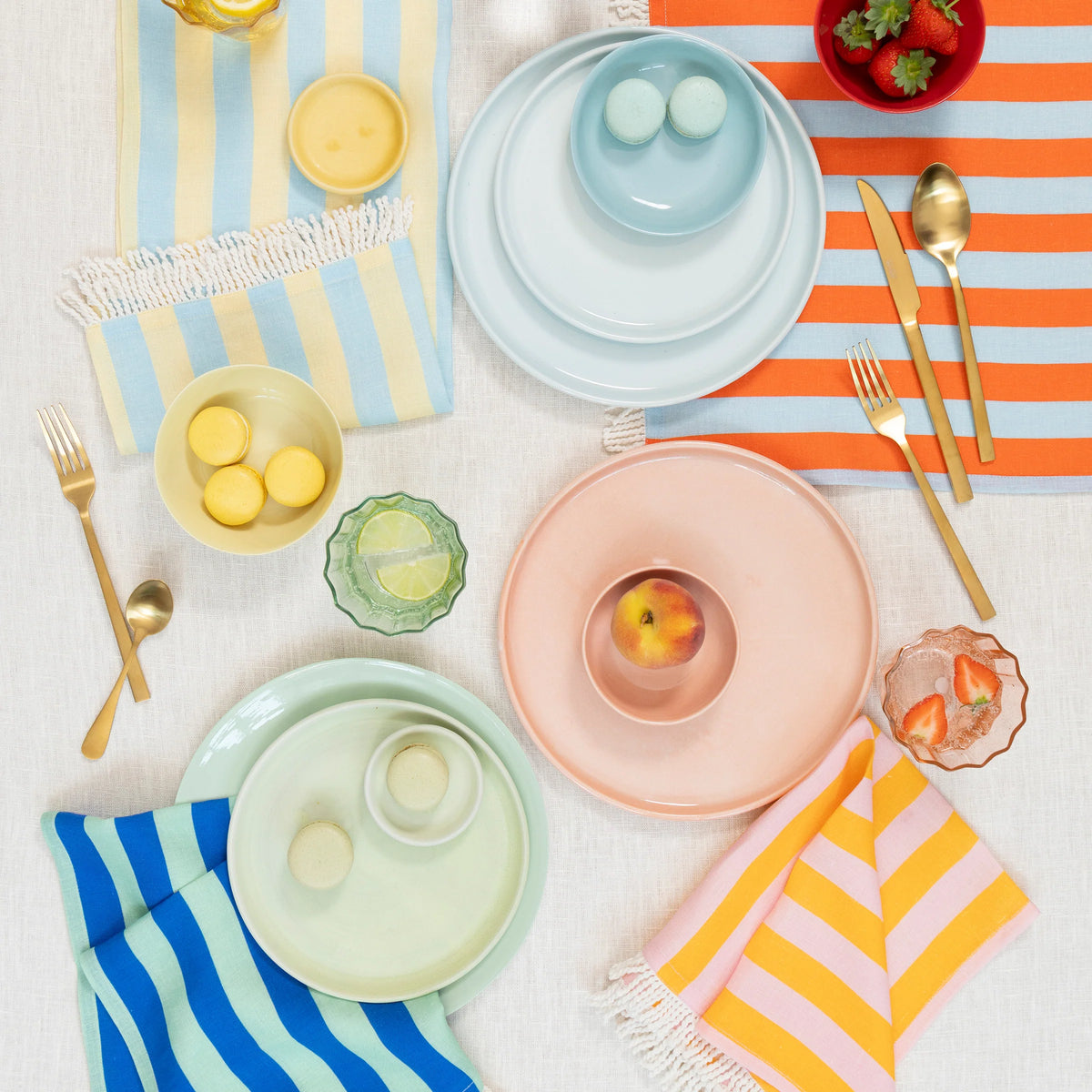 Fringe Cabana Fabric Napkins | Pack of 4