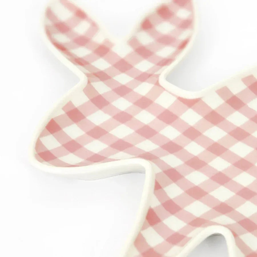 Porcelain Bunny Plate (x2)