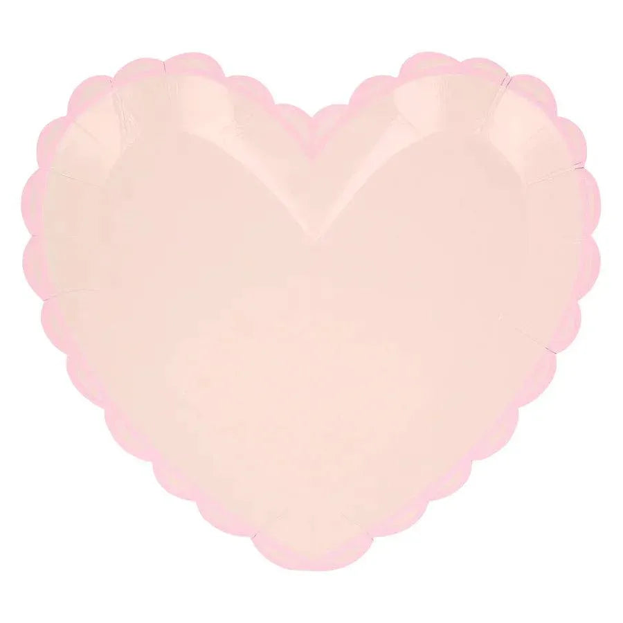 Pastel Heart Large Plates