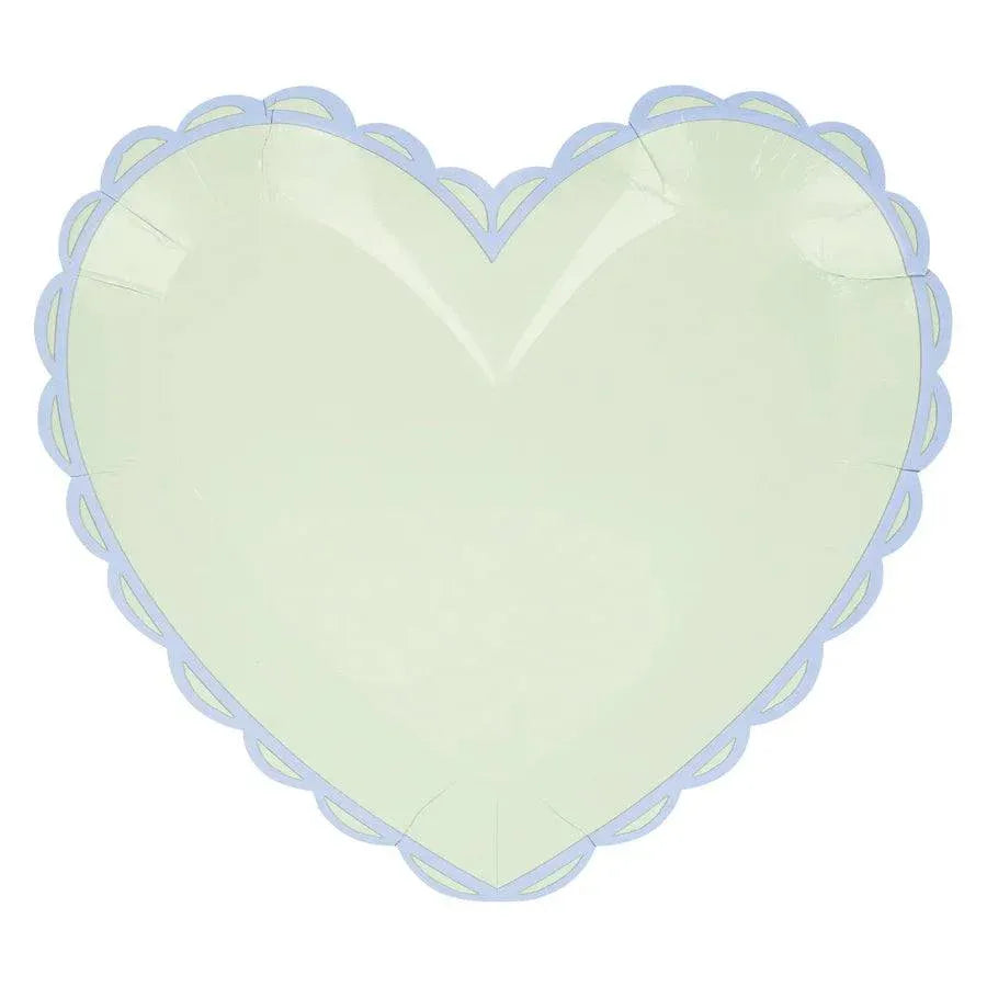 Pastel Heart Large Plates
