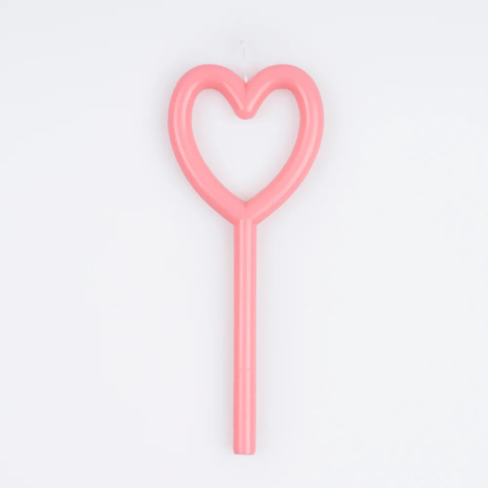 Slim Heart Candle