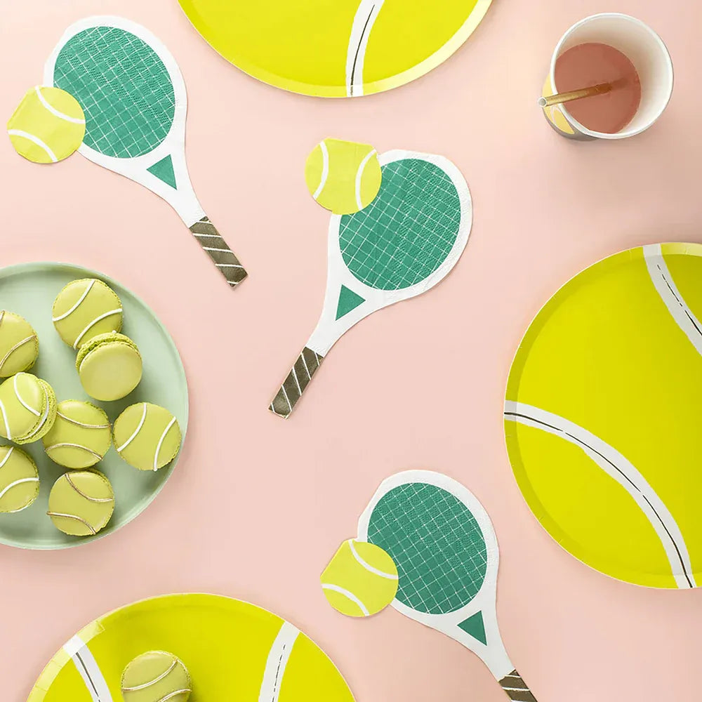 Tennis Plates (x8)