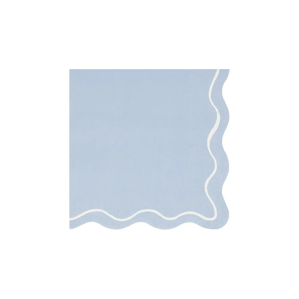 Mixed Wavy Line Large Napkins (x16)