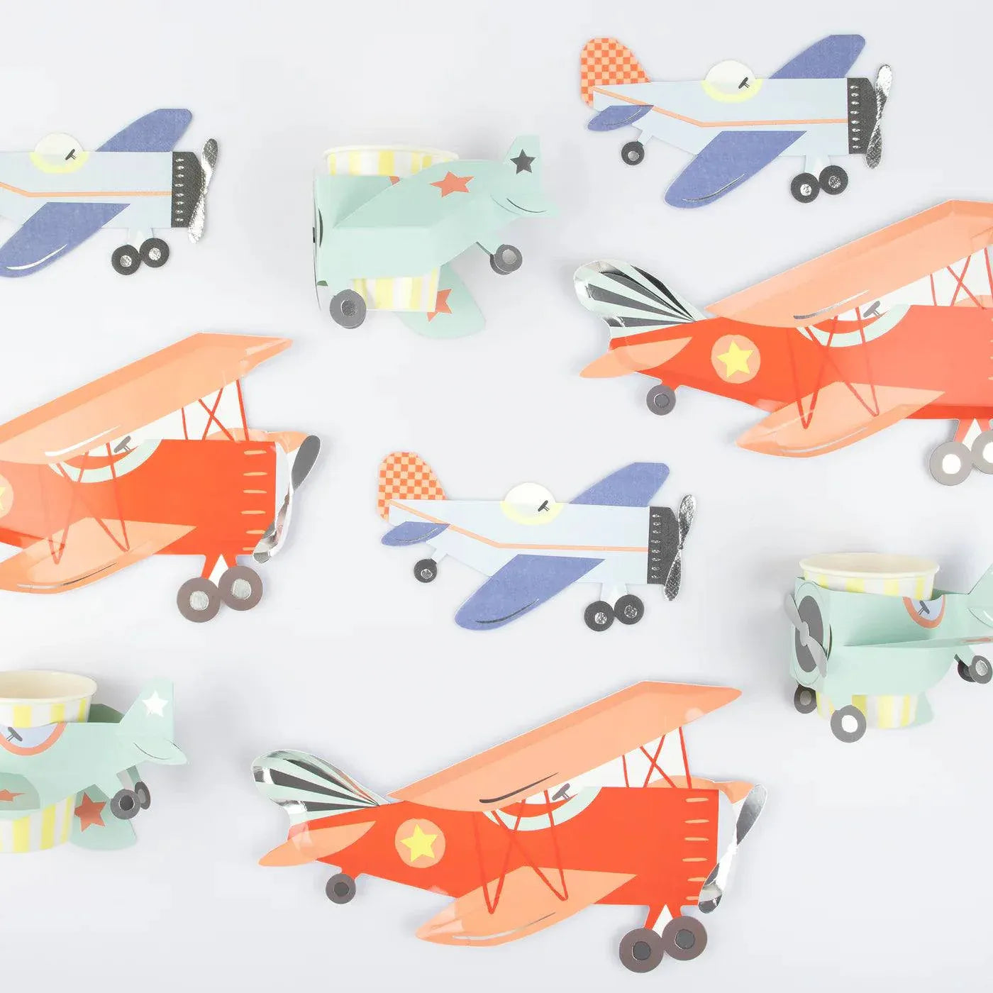 Air plane plate (x8)