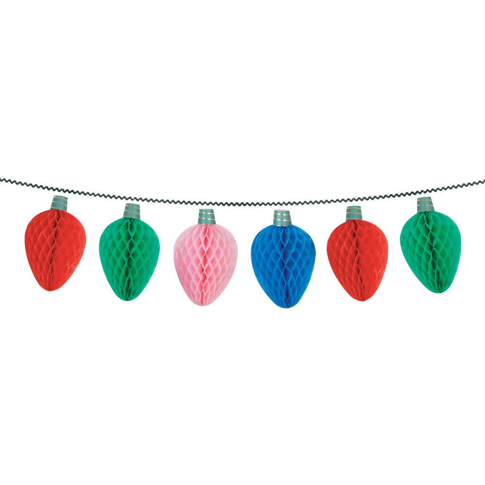 Giant Honeycomb String Light Garland