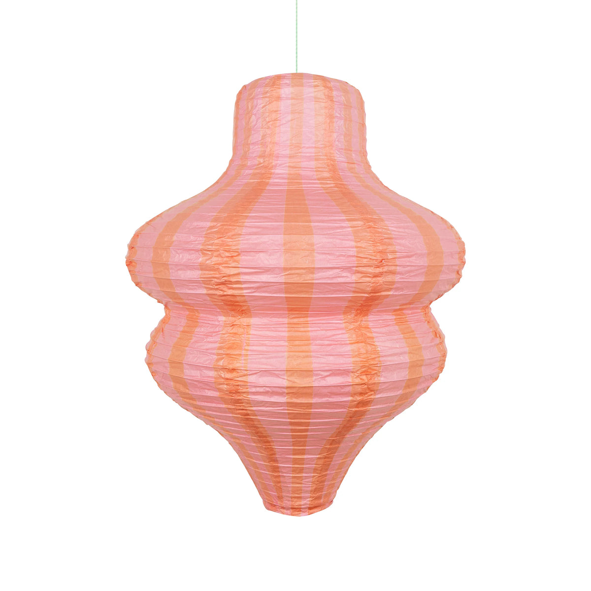 Flora Orange & Blue Paper Lanterns | Pack of 3