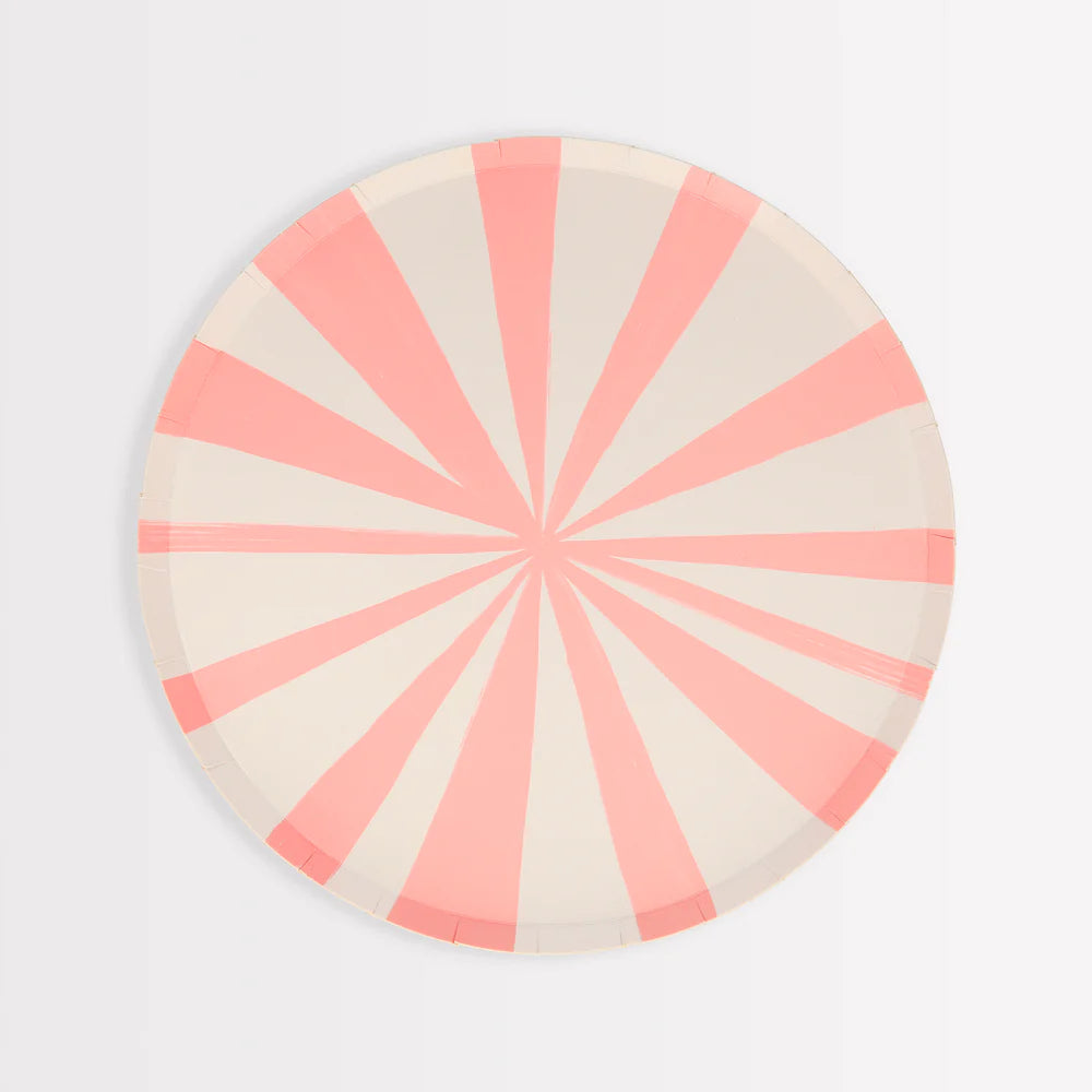 Mixed Stripe Side Plates (x8)