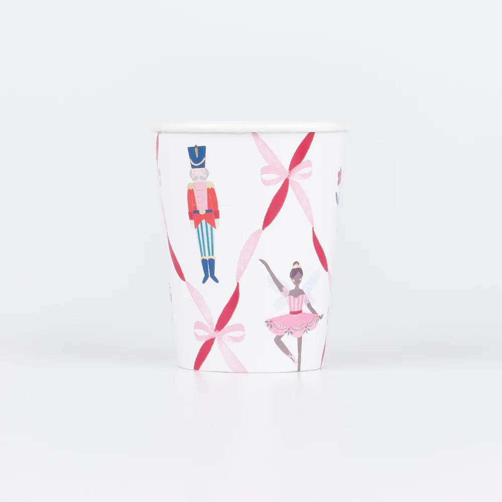 Nutcracker Ballet Cups (x8)