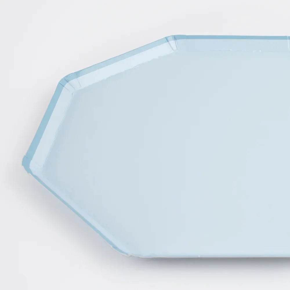 Summer Sky Blue Side Plates (x8)