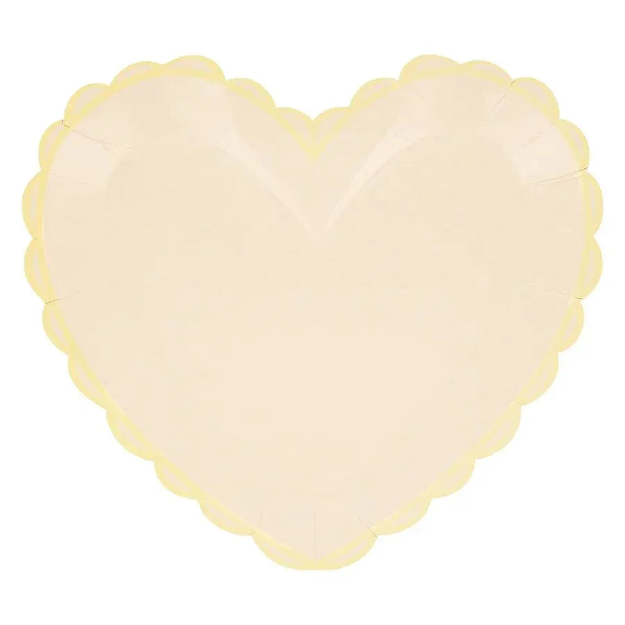 Pastel Heart Large Plates