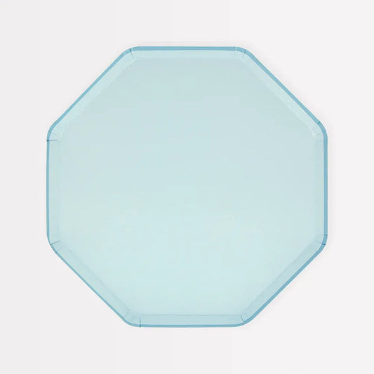 Summer Sky Blue Side Plates (x8)