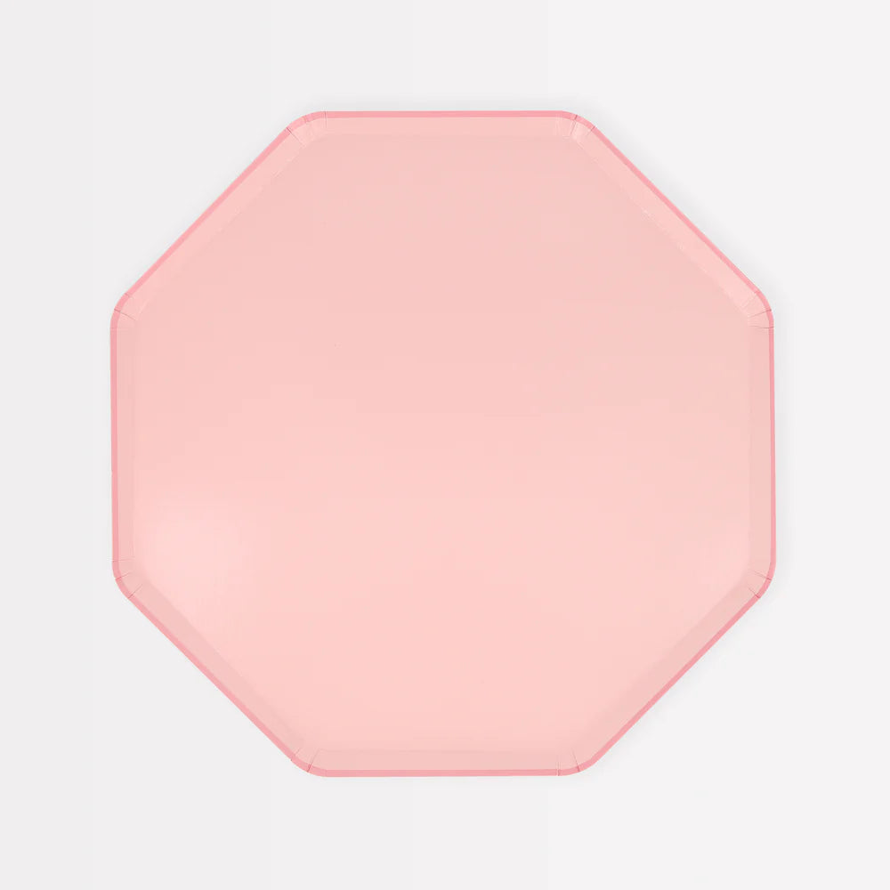 Cotton Candy Pink Side Plates (x8)